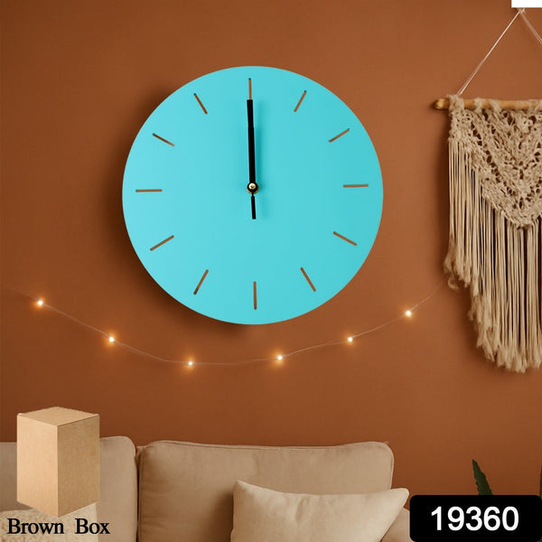 Contemporary Minimal Wall Clock (1 Pc) - justgrabit.in | Just Grab It