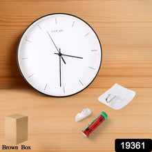 Minimalist Wall Clock with Accessories (1 Pc) - justgrabit.in | Just Grab It