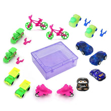 Toys for Kids Friction Powered Vehicle Toy for Baby Push & Go Toys Combo Set for Boys & Girls ( Pack of 15) - Justgrabit Inc.