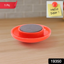 Red Board Magnets Circular Plastic Buttons (1 Pc) - justgrabit.in | Just Grab It