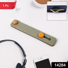 Olive Green Phone Loop Finger Holder, Phone Grip Straps Silicone Phone Finger (1 Pc) - justgrabit.in | Just Grab It