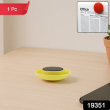 Yellow Board Magnets Circular Plastic Buttons (1 Pc) - justgrabit.in | Just Grab It