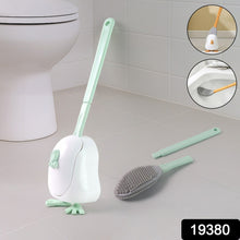 Flexible Silicone Toilet Cleaning Brush Set - justgrabit.in | Just Grab It