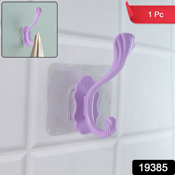 Self - Adhesive Heavy Duty Decorative Wall Hook (1 Pc) - justgrabit.in | Just Grab It