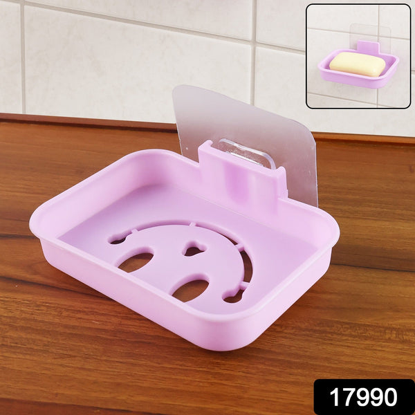 Plastic Wall Mounted Soap Dish (1 Pc) - justgrabit.in | Just Grab It
