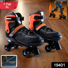 Adjustable Quad Roller Skates for Kids (XL / 1 Pair) - justgrabit.in | Just Grab It
