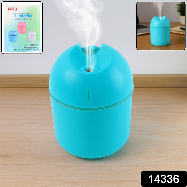 Blue USB Mini Air Humidifier for Home & Office (1 Pc) - justgrabit.in | Just Grab It