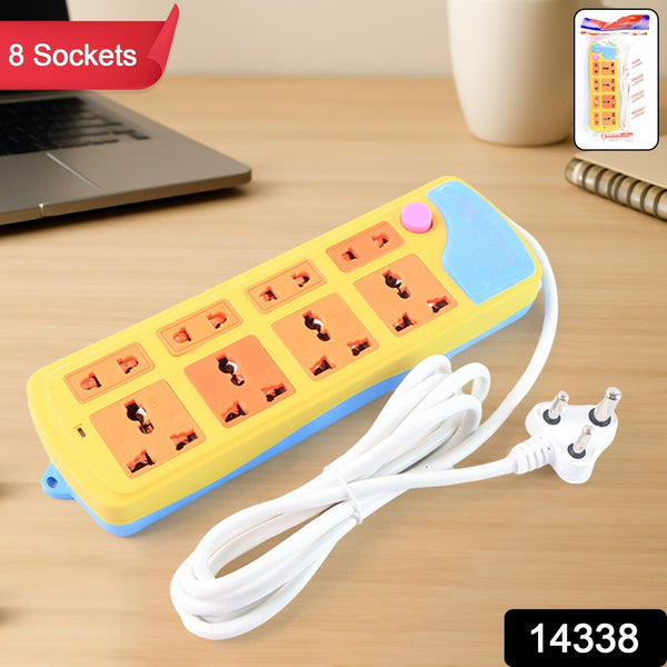 Multi Socket Extension Board (8 Socket / 1 Pc) - justgrabit.in | Just Grab It