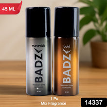 BADZ Premium Deodorant Body Spray for Men (1 Pc / Mixed Fragrance / 45 ML) - justgrabit.in | Just Grab It