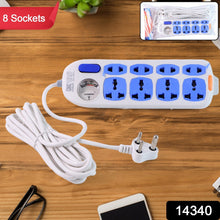 Heavy Duty Multi 8 Socket Extension Board (1 Pc) - justgrabit.in | Just Grab It