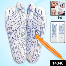 Full Reflexology Acupressure Therapy Socks Set (1 Set) - justgrabit.in | Just Grab It