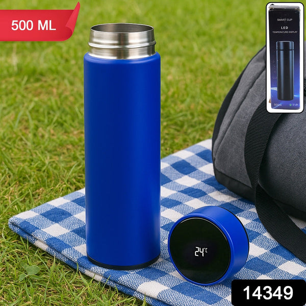 Blue Vacuum Insulated Water Bottle (1 Pc / 500ML) - justgrabit.in | Just Grab It