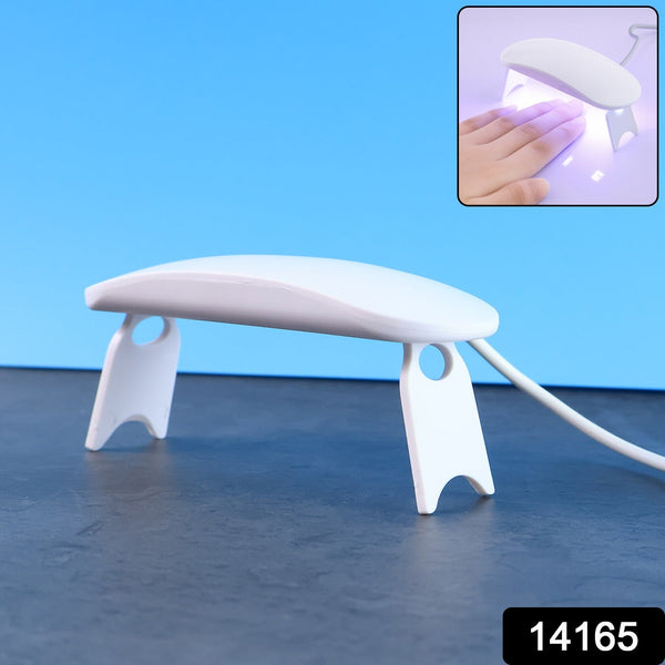 Mini Portable UV LED Nail Lamp for Gel Nail Polish Curing (1 Pc) - justgrabit.in | Just Grab It