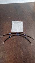 Adjustable Black Bead Evil Eye Protection Bracelet Set (2 Pc) - justgrabit.in | Just Grab It