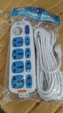 8 socket Heavy Duty Power Extension Board (10 mtr. / 1 Pc) - justgrabit.in | Just Grab It