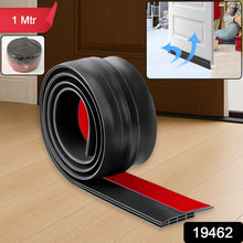 1 Meter Self - Adhesive Silicone Door Bottom Seal Strip (1 Mtr / 1 Pc) - justgrabit.in | Just Grab It