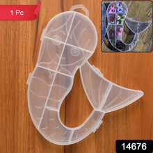 Mermaid Shape Plastic Storage Organizer Box (1 Pc) - Justgrabit Inc.