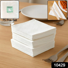 Soft & Absorbent Disposable Tissue Napkins / Paper (75 Pc) - Justgrabit Inc.