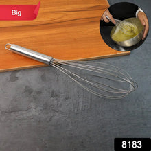 Large Stainless Steel Balloon Whisk Heavy - Duty Kitchen Tool (30cm / 1 Pc) - Justgrabit Inc.