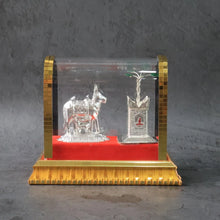 Decorative Kamdhenu Cow with Calf and Tulsi Plant Idol Set - Justgrabit Inc.