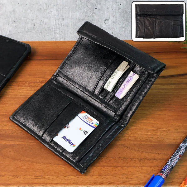 Premium Genuine Bi - Fold Wallet (1 Pc) - Justgrabit Inc.