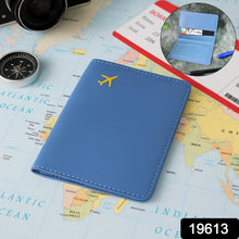 Premium PU Leather Passport Holder with Card Slots (1 Pc) - Justgrabit Inc.