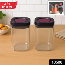 Supermom Airtight Kitchen Storage Containers (2 Pc Set / 1200ml) - Justgrabit Inc.