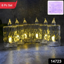Decorative LED Crystal Flameless Candle Set (6 Pc) - Justgrabit Inc.