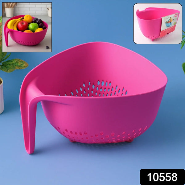 Supermom Plastic Premium Multipurpose Triangular Kitchen Colander (1 Pc) - Justgrabit Inc.
