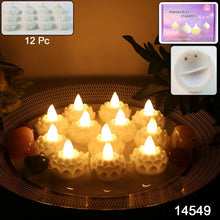 LED Floating Lotus Water Sensor Candles (12 Pc) - Justgrabit Inc.
