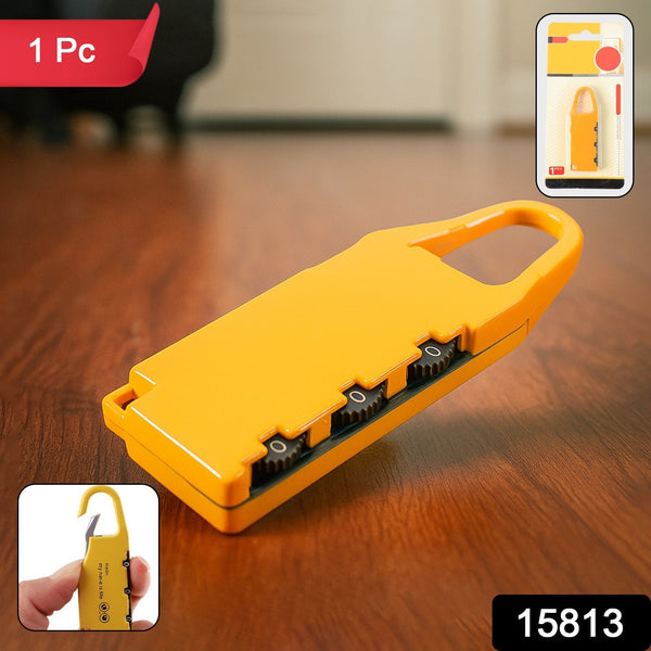 Portable 3 - Digit Combination Number Lock (1 Pc) - justgrabit.in | Just Grab It