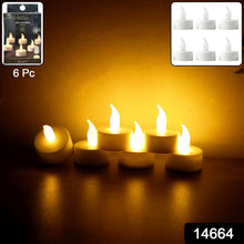 LED Flameless Tealight Candles Lights (6 Pc / Without Remote) - justgrabit.in | Just Grab It
