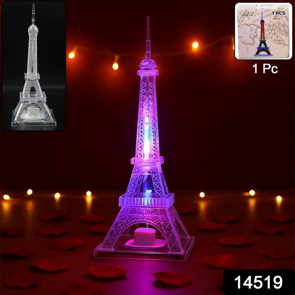 LED Eiffel Tower Decorative Night Light (1 Pc) - justgrabit.in | Just Grab It