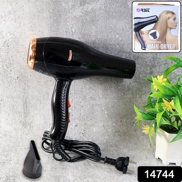 Orbit Professional Electric Hair Dryer with Concentrator Nozzle (1 Pc) - justgrabit.in | Just Grab It