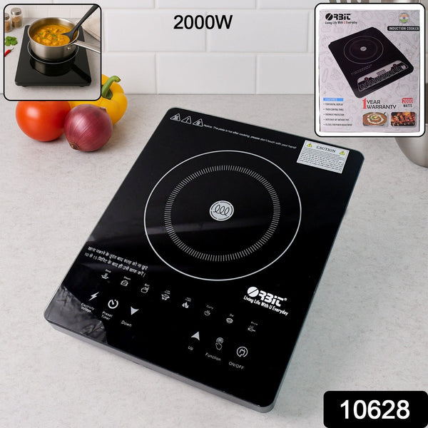 Orbit Touch Control and Multiple Cooking Induction Cooker - 2000W - justgrabit.in | Just Grab It