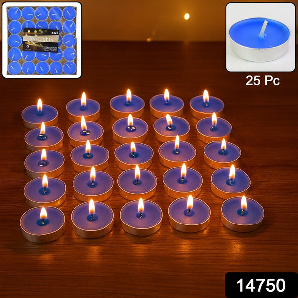 Mix Color Scented Tea Light Candles (25 Pc / Set) - justgrabit.in | Just Grab It