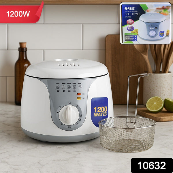 Orbit Adjustable Electric Deep Fryer - 1200W - justgrabit.in | Just Grab It