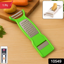 Supermom 3 - in - 1 Multi - Functional Stainless Steel Vegetable & Fruit Peeler (1 Pc) - justgrabit.in | Just Grab It