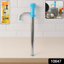 Supermom Manual Stainless Steel Oil Pump Dispenser (1 Pc) - justgrabit.in | Just Grab It