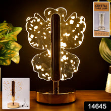 Luxury Golden Crystal LED Table Lamp (1 Pc) - justgrabit.in | Just Grab It