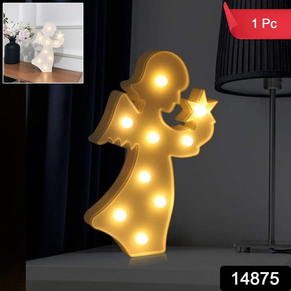 Angel Shaped LED Decorative Night Light (1 Pc) - justgrabit.in | Just Grab It