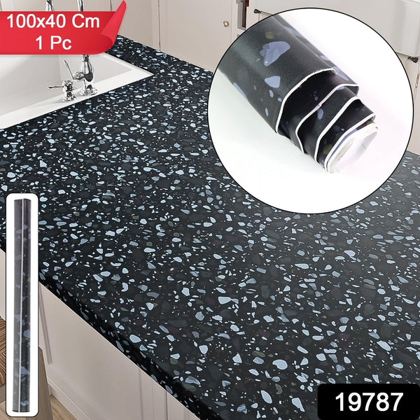 Kitchen Countertop wallpaper Sticker Roll - 100x40 cm (1 Pc) - justgrabit.in | Just Grab It