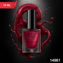 OG Beauty Premium Scarlet Red Metallica Nail Polish (1 Pc / 10 ML) - justgrabit.in | Just Grab It