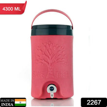 Multicolored Water Rover Jug: Insulated Plastic Jug with Sturdy Handle (4300 ML) - Justgrabit Inc.