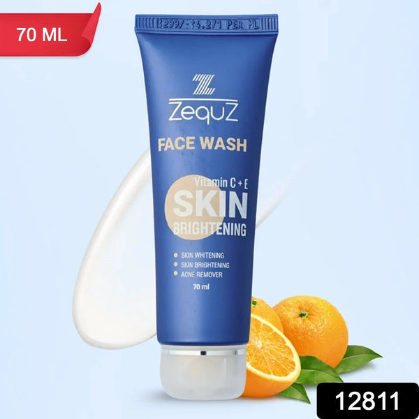 Zequz Vitamin C + E Brightening Face Wash - (1 Pc / 70 ML) - Justgrabit Inc.