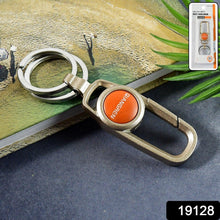 Premium Metal Keychain Carabiner Clip Hook with Dual Key Rings (1 Pc) - justgrabit.in | Just Grab It