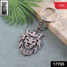 Stylish Metal Lion Head Keychain (1 Pc) - justgrabit.in | Just Grab It