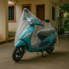 Small Plastic Activa Cover (1 Pc / 220 Cm Long Adjustable) - justgrabit.in | Just Grab It