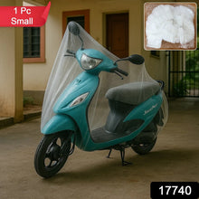 Small Disposable Plastic Activa Cover (1 Pc / 220 Cm Long Adjustable) - justgrabit.in | Just Grab It