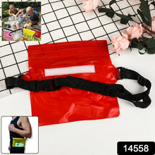 Waterproof Waist Pouch Bag with Adjustable Strap (1 Pc) - justgrabit.in | Just Grab It